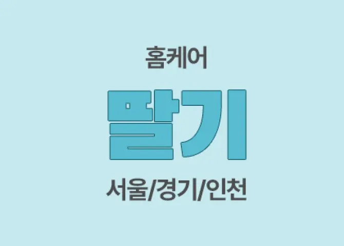 서울 경기 인천 홈케어 [딸기홈타이] 출장홈케어 대표 이미지